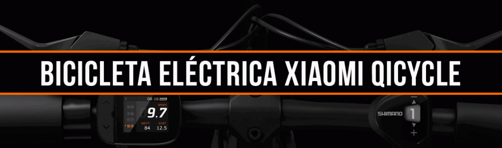 bicicleta electrica inteligente qicycle de xiaomi