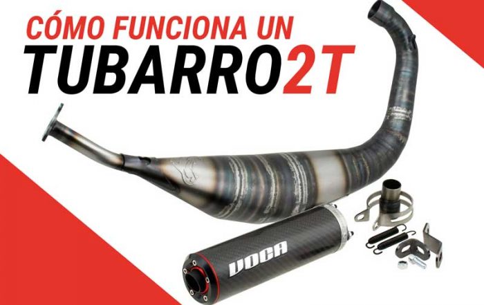 como funciona un escape de moto