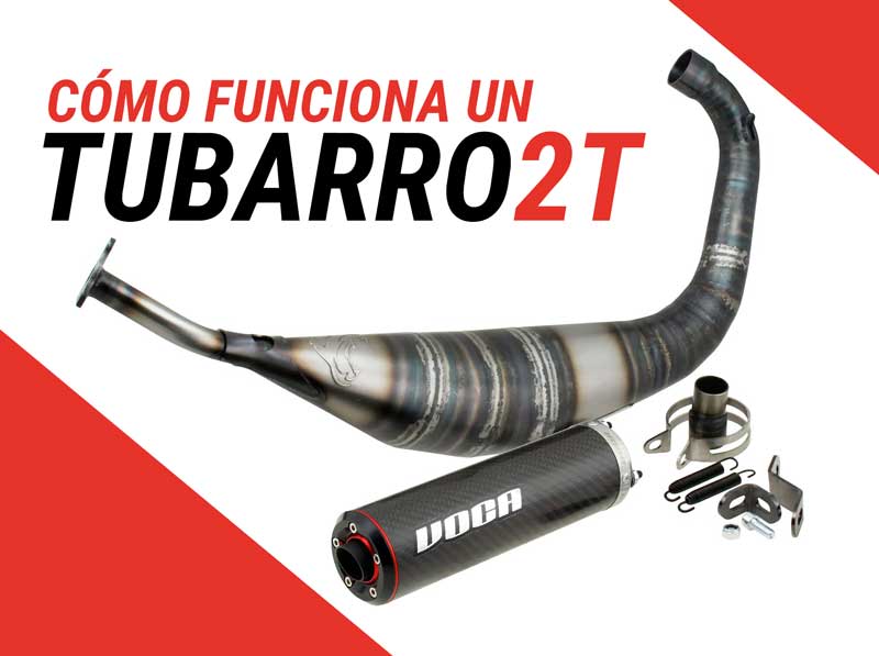 como funciona un escape de moto