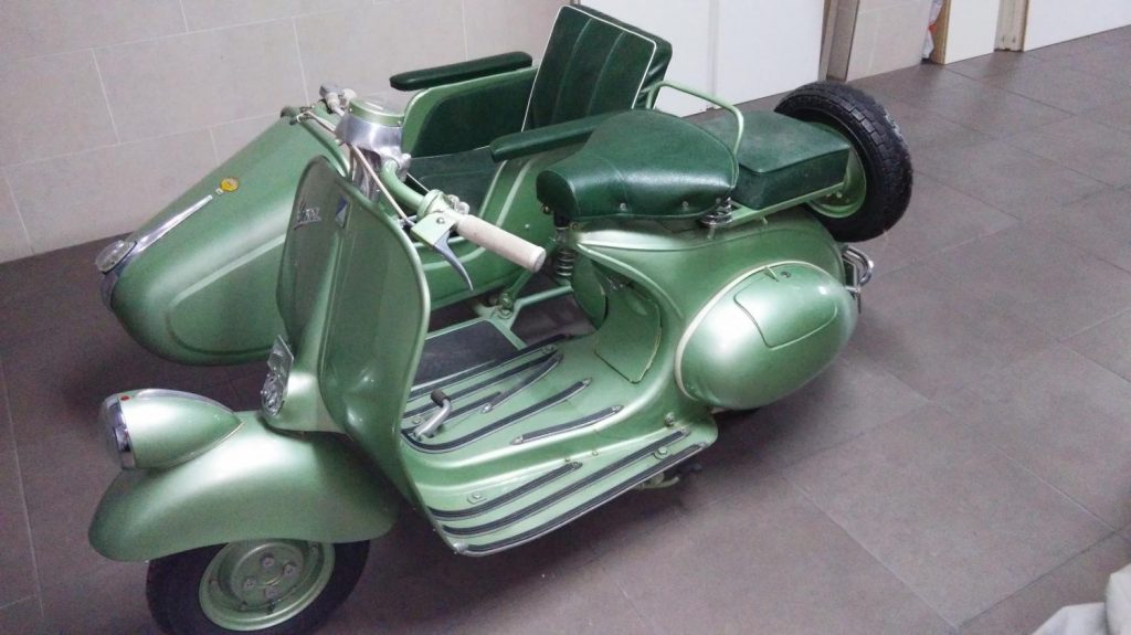 vespa también se ha apuntado a customizar sidecars