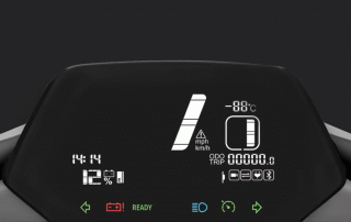 Xiaomi Super Soco display animación