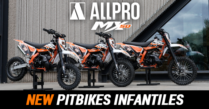 Pitbike réplica KTM 50cc Allpro MX