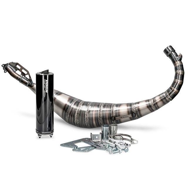 escape minarelli am6 rookie 50 70cc voca ce silenciador negro