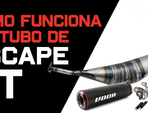 Funcionamiento do tubo de escape em motores 2 Tempos