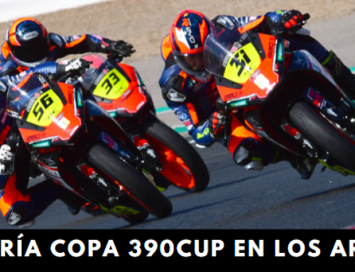 Copa 390Cup en el circuito de Los Arcos en Navarra