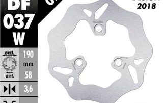 disco de freno trasero