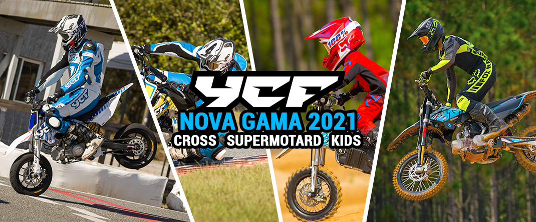 Nova gama de pitbikes YCF temporada 2021