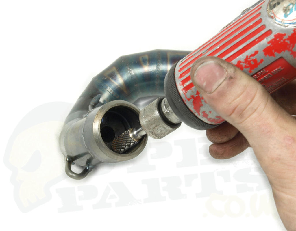 tope tubo escape ciclomotor