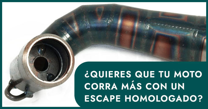 tope tubo escape ciclomotor