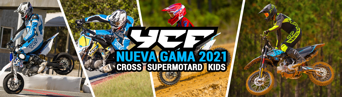 Nueva gama de pitbikes YCF 2021