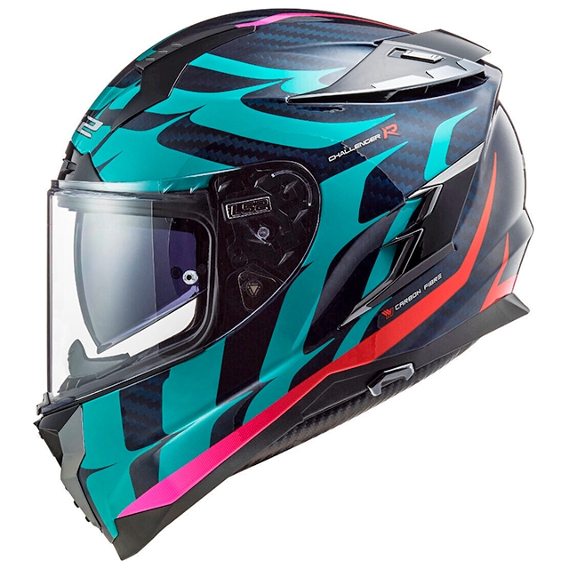 casco de carbono