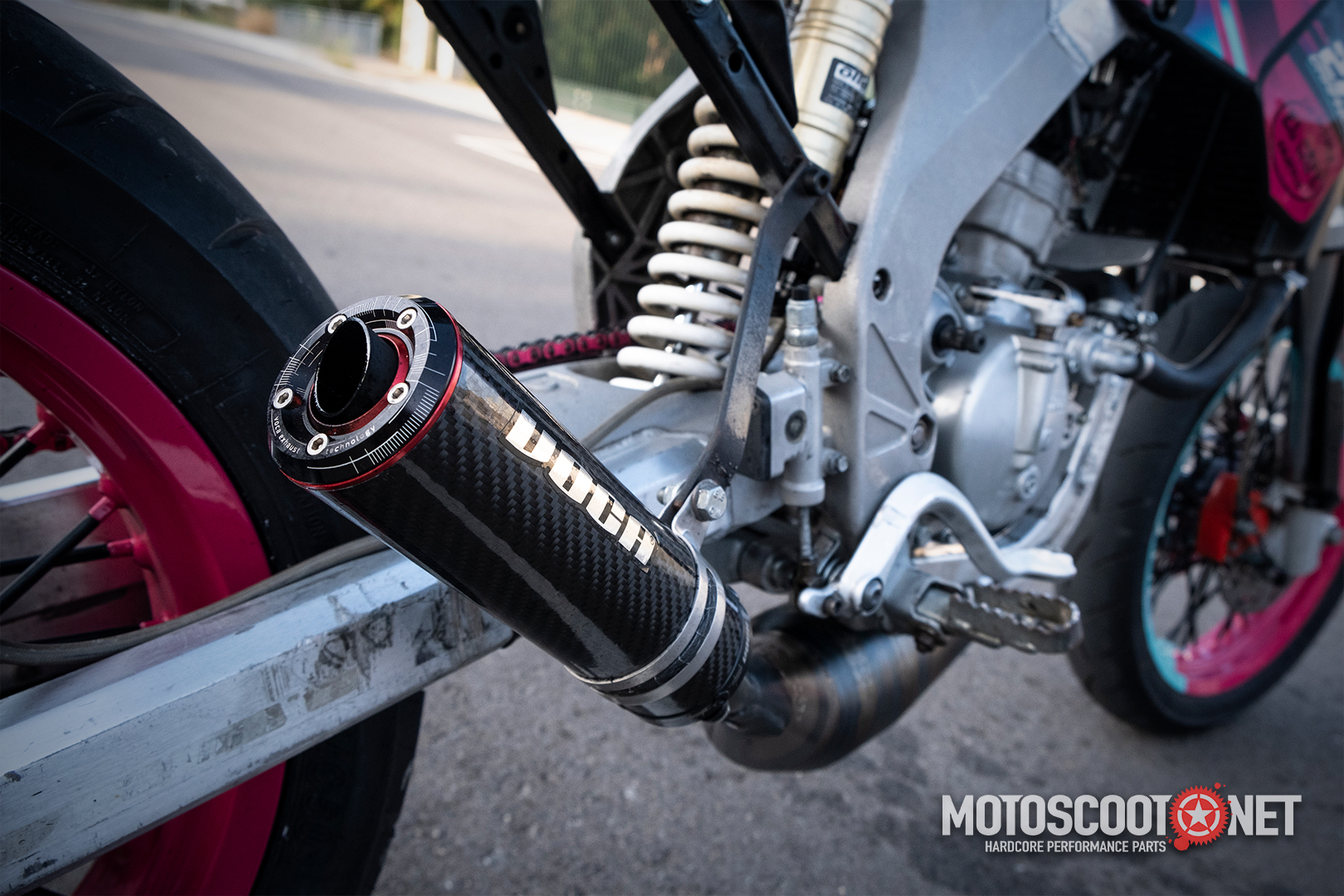 Escape Derbi Senda Racing BigBore 90cc Voca