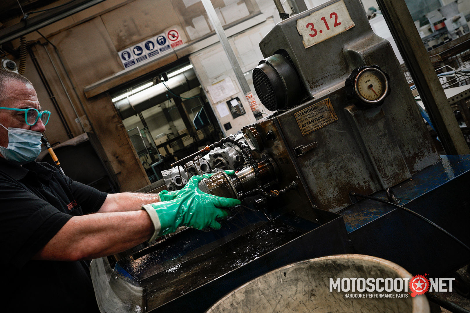 rectificar cilindro moto 2t