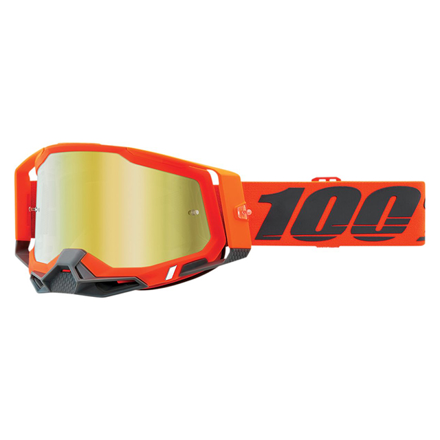 GAFAS OFFROAD 100% RACECRAFT 2 KERV - CRISTAL DE ESPEJO DORADO De 100percent Ref: 50121-259-13 NEW Gafas Offroad 100% Racecraft 2 Kerv