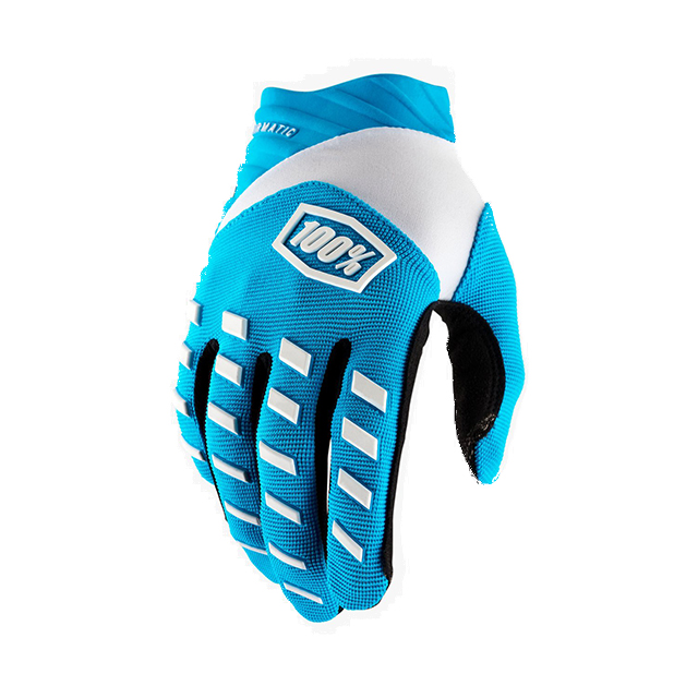 guantes motocross 100 airmatic azul 2022