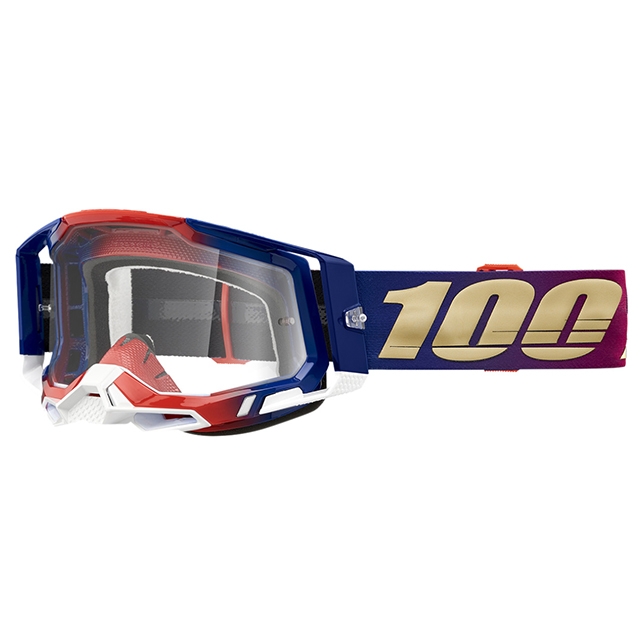 gafas offroad 100 racecraft 2 united cristal transparente