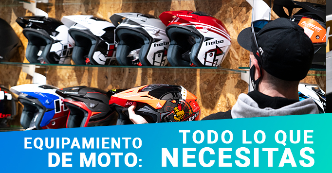 Equipamiento de moto