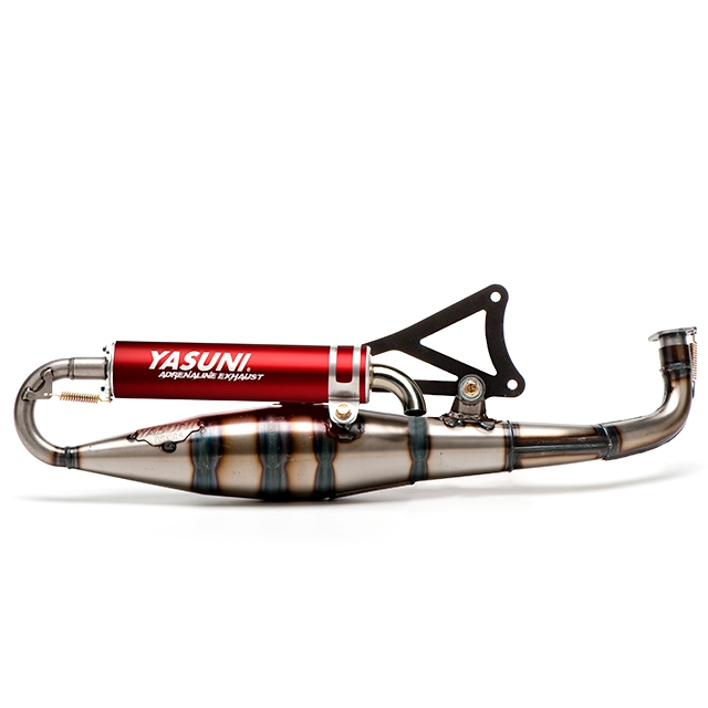 escape minarelli horizontal yasuni carrera 16 silenciador rojo