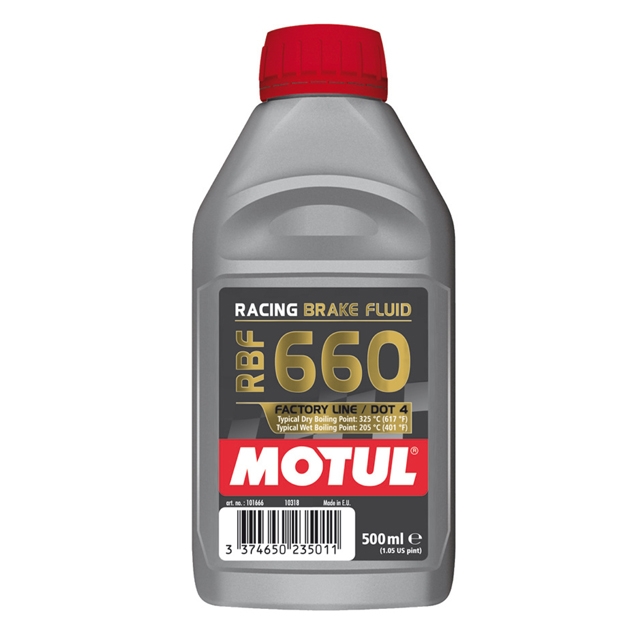 liquido de freno dot 4 05l motul rbf 660 factory line