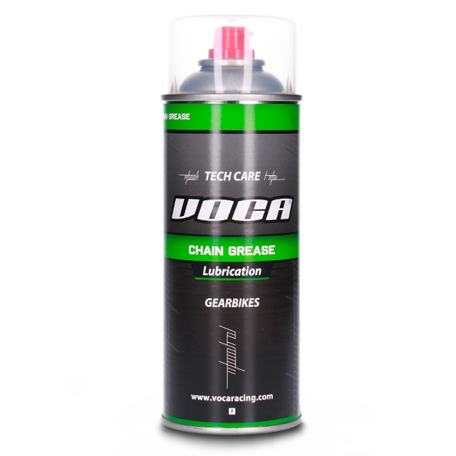 lubricante de cadena spray 400ml voca tech care