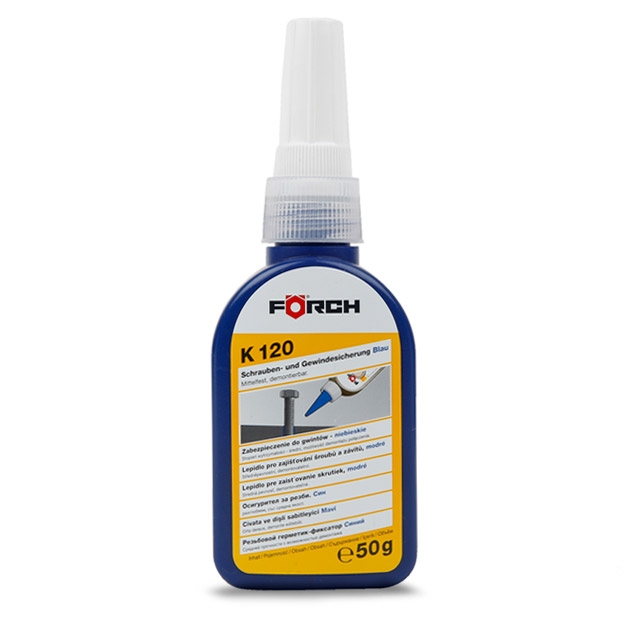 fijador de tornillos forch azul medio k120 50gr