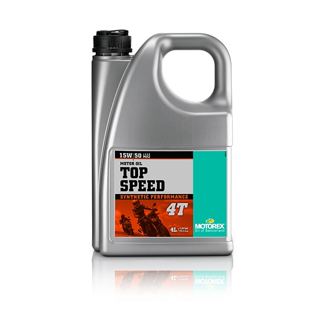 aceite motor top speed-4t 15w 50 4l motorex