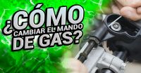 cambiar el mando de gas