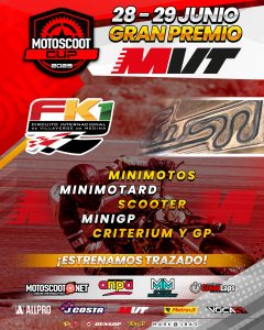 Motoscoot Cup 2025 Powered by Anpa Gran Premio MVT Circuito FK1 Valladolid